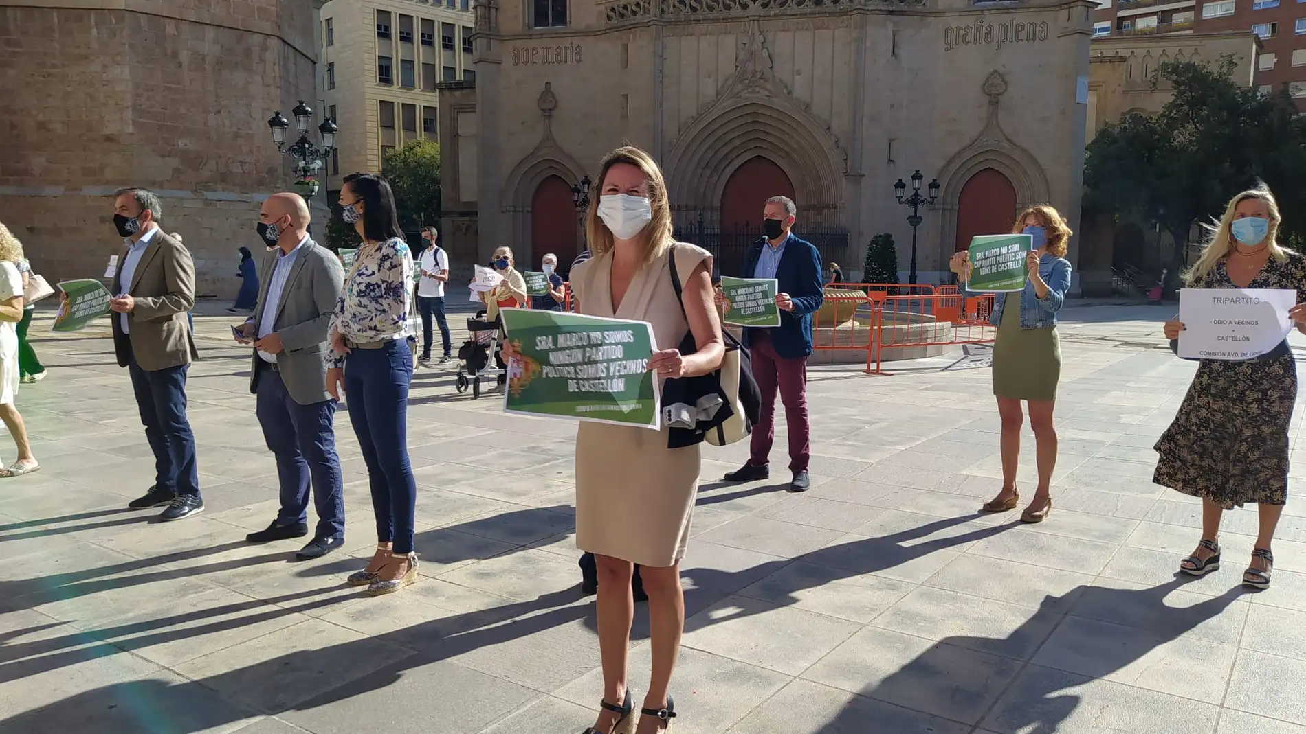  El ayuntamiento reitera ante las protestas de los vecinos que la reforma de la avenida de Lledó reducirá CO2 