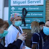 Según CGT, sólo en el Sector II del Hospital Miguel Servet podrían perder su trabajo entre 800 y 1.200 sanitarios