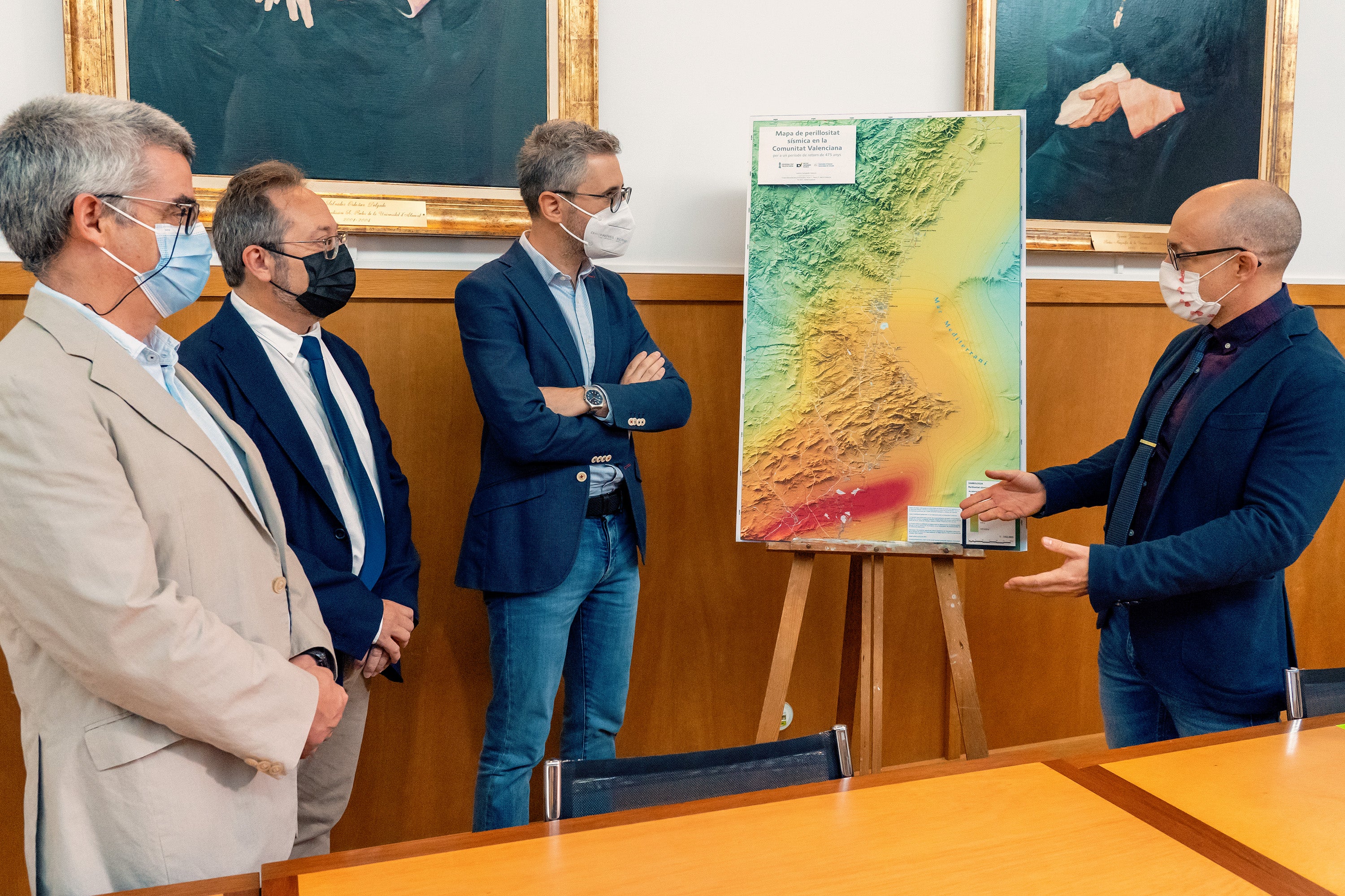 El Bajo Segura es "zona roja" de riesgo de peligrosidad sísmica El Bajo Segura es "zona roja" de riesgo de peligrosidad sísmica