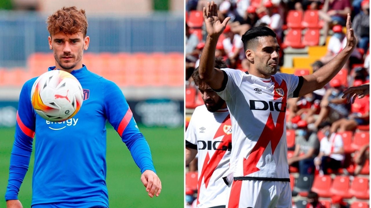 Griezmann versus Falcao Griezmann versus Falcao