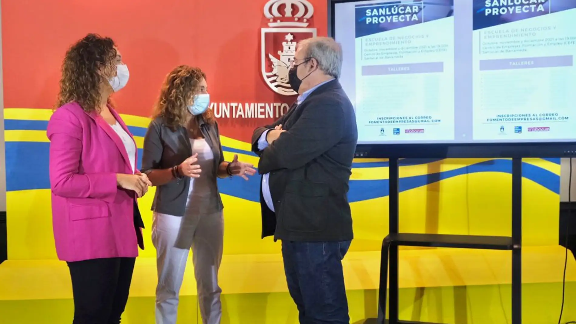 Presentación de la campaña Sanlúcar Proyecta en el Ayuntamiento de Sanlúcar