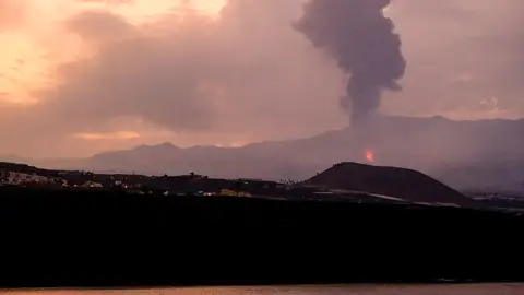 El volcán de La Palma El volcán de La Palma