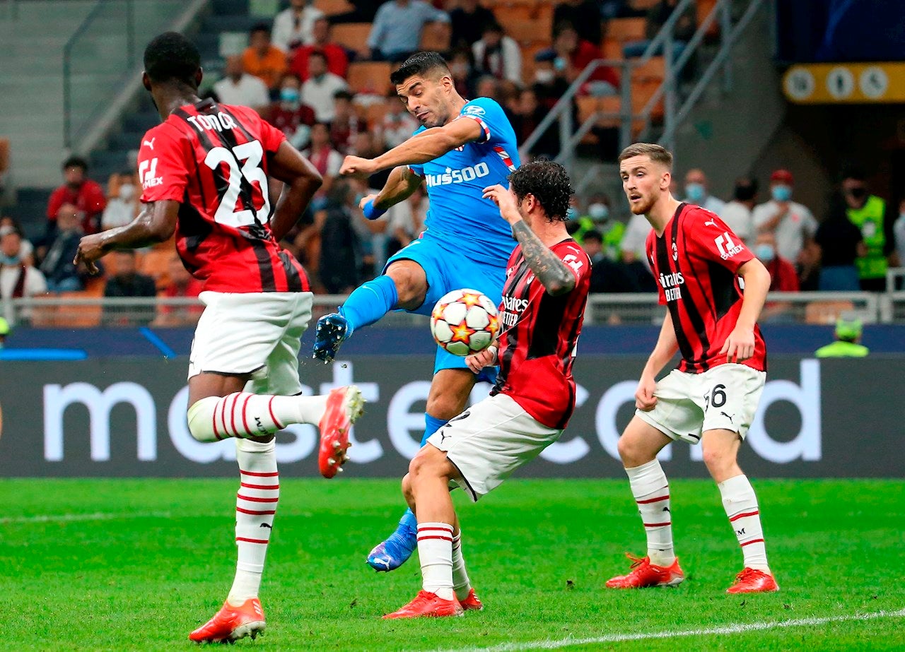 Remontada final del Atlético para conseguir los tres puntos en San Siro Remontada final del Atlético para conseguir los tres puntos en San Siro