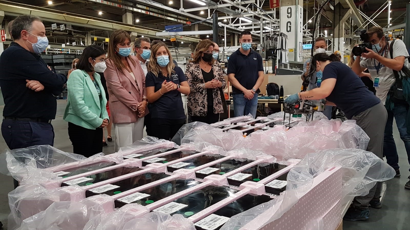 Comienza la vacunación en las grandes empresas de Aragón Comienza la vacunación en las grandes empresas de Aragón