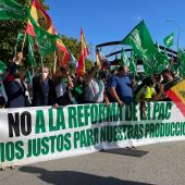 Apag Extremadura Asaja protesta en la Feria de Zafra