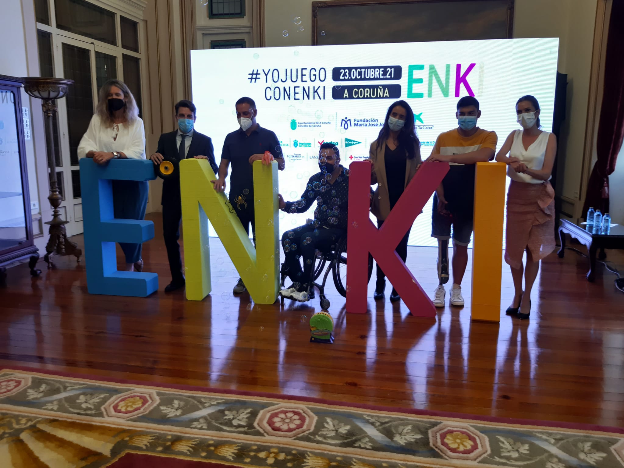 Jacobo Garrido Brun apadrina la Enki 2021 en A Coruña Jacobo Garrido Brun apadrina la Enki 2021 en A Coruña