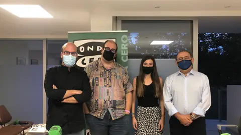 Martí Rodríguez, Miquel Ferrer, Sofía Muntaner y Alfonso Rodríguez Martí Rodríguez, Miquel Ferrer, Sofía Muntaner y Alfonso Rodríguez