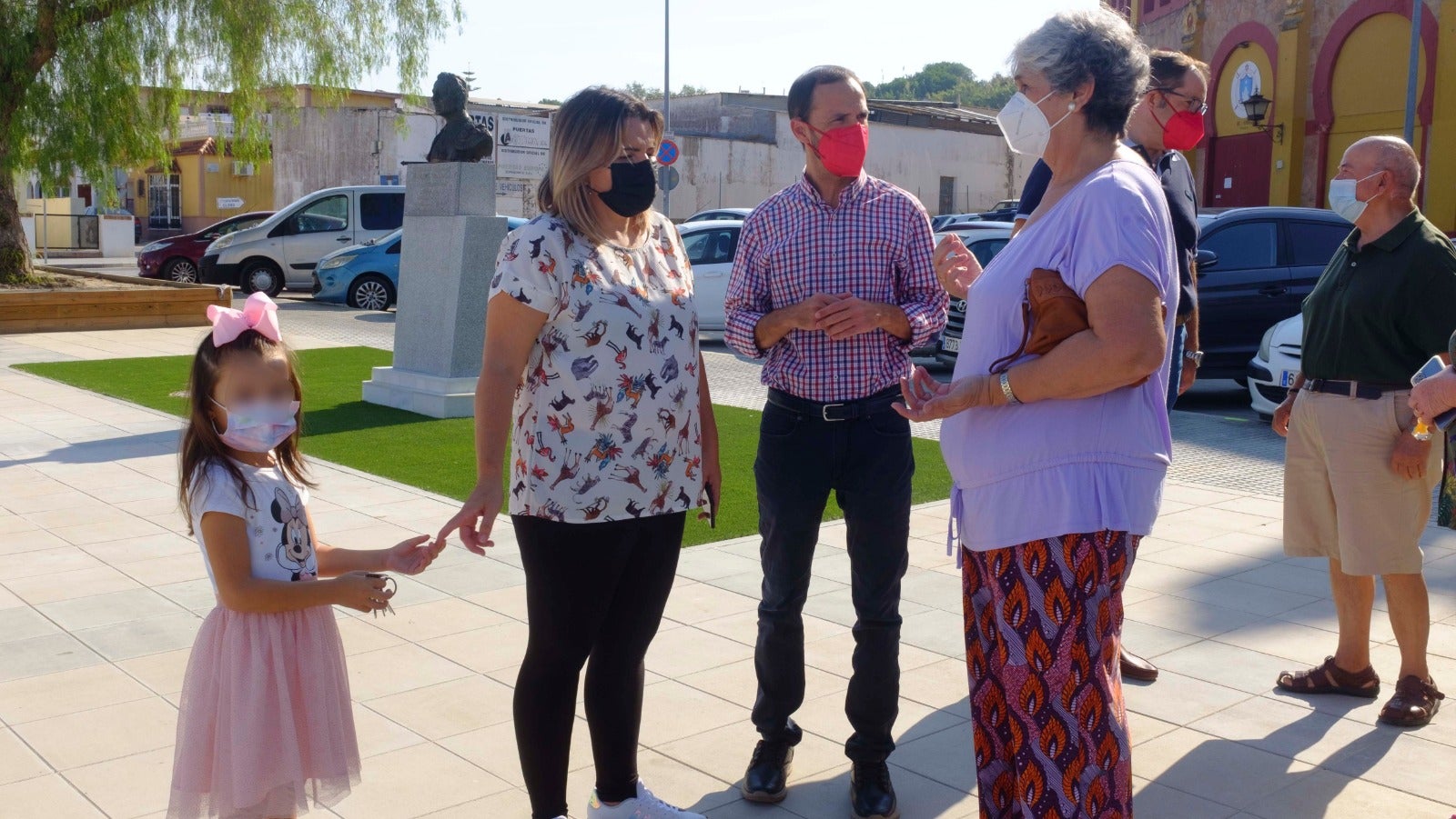 Inaugurada la reforma integral de la Plaza del Pino Inaugurada la reforma integral de la Plaza del Pino