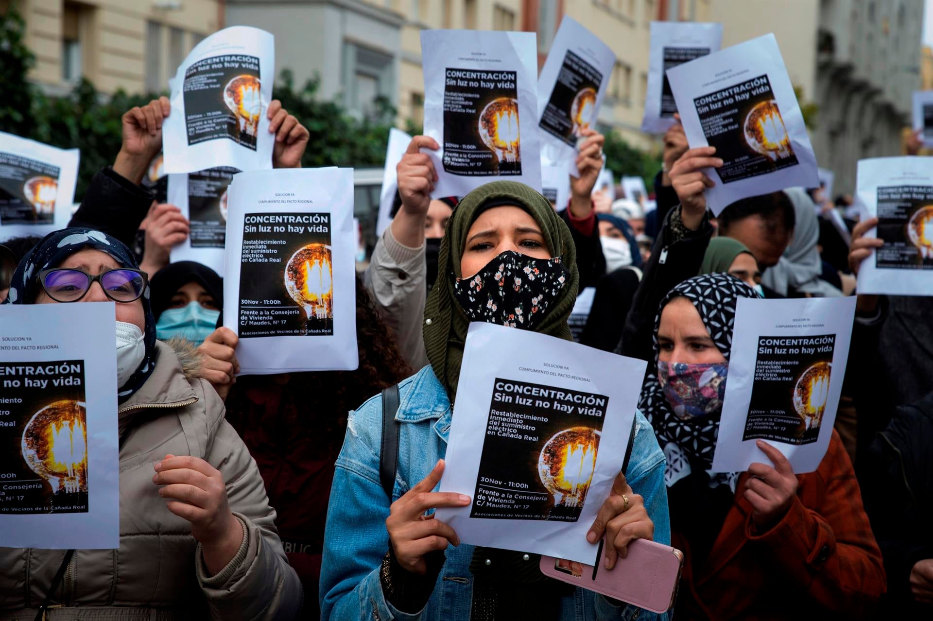 La radiografía de la pobreza en la Cañada Real: dos años después continúa sin luz La radiografía de la pobreza en la Cañada Real: dos años después continúa sin luz