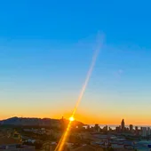 benidorm amanecer cielos despejados benidorm amanecer cielos despejados