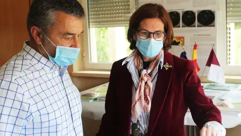 Visita del subdelegado del Gobierno a las instalaciones de la AEMET en Albacete. Visita del subdelegado del Gobierno a las instalaciones de la AEMET en Albacete.