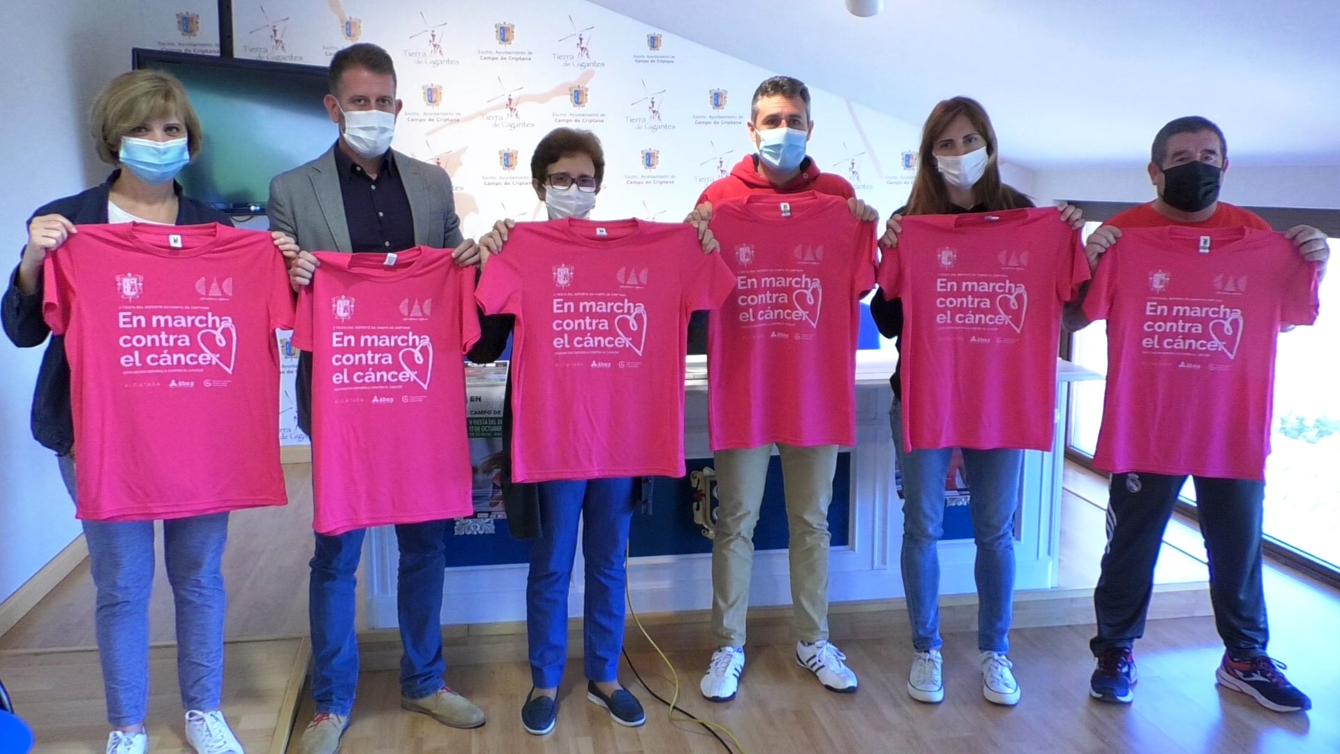 Fiesta del deporte contra el cáncer en Campo de Criptana Fiesta del deporte contra el cáncer en Campo de Criptana