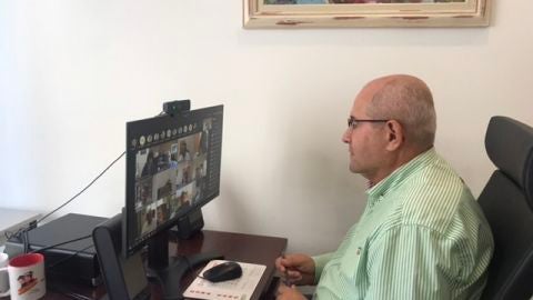 El presidente del Patronato Municipal de la Vivienda, Jos&eacute; Ram&oacute;n Gonz&aacute;lez.