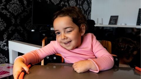 Alba Ramos en una foto cedida por su familia