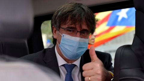 El ex presidente de la Generalitat, Carles Puigdemont