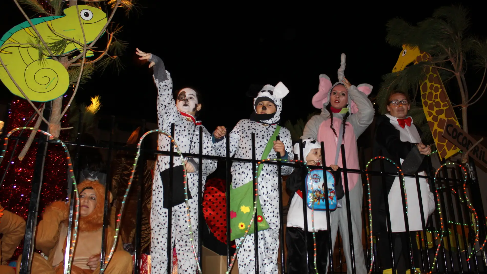 Niños y niñas en la Cabalgata de Reyes Niños y niñas en la Cabalgata de Reyes
