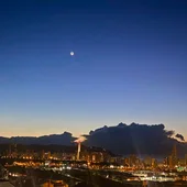 benidorm nocturno despejado benidorm nocturno despejado