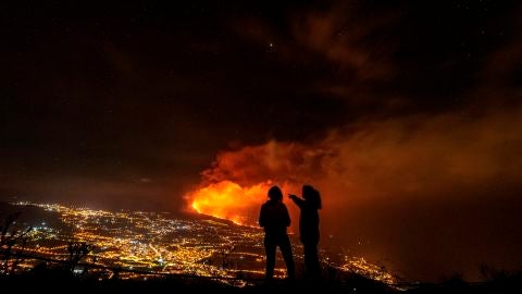 Erupción del volcán en La Palma