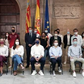 Recepción en la Generalitat Valenciana al olímpico torrevejense Luis Manuel Corchete Recepción en la Generalitat Valenciana al olímpico torrevejense Luis Manuel Corchete