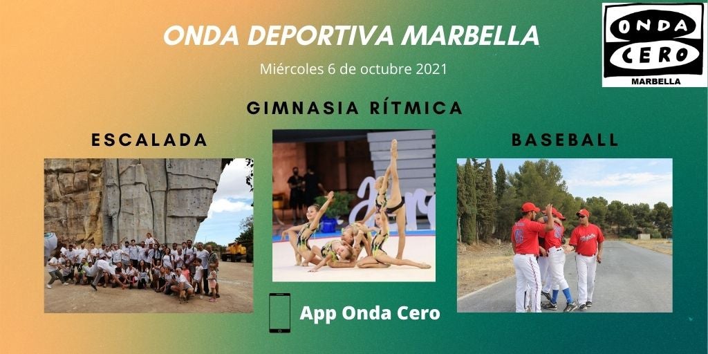 Onda Deportiva Marbella, miércoles 6 de octubre de 2021 Onda Deportiva Marbella, miércoles 6 de octubre de 2021