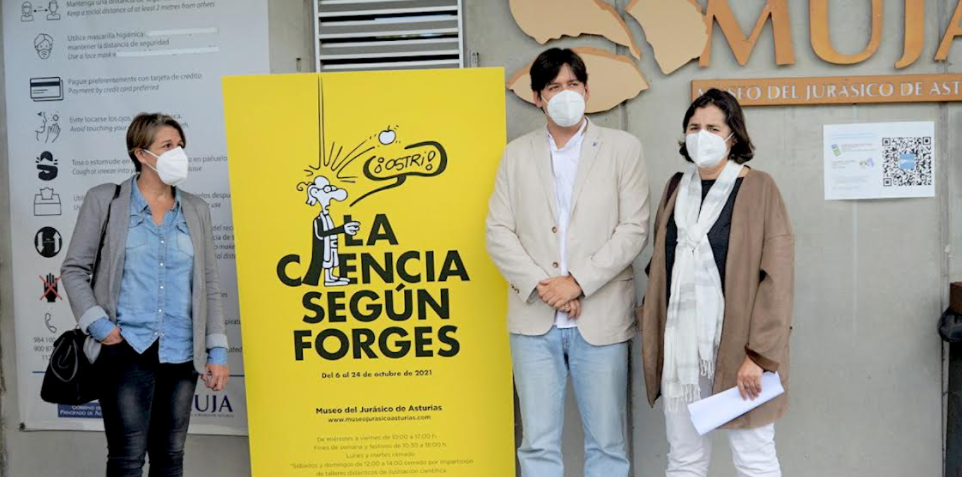 El Museo Jurásico muestra la exposición "La ciencia según Forges" compuesta por 66 viñetas El Museo Jurásico muestra la exposición "La ciencia según Forges" compuesta por 66 viñetas