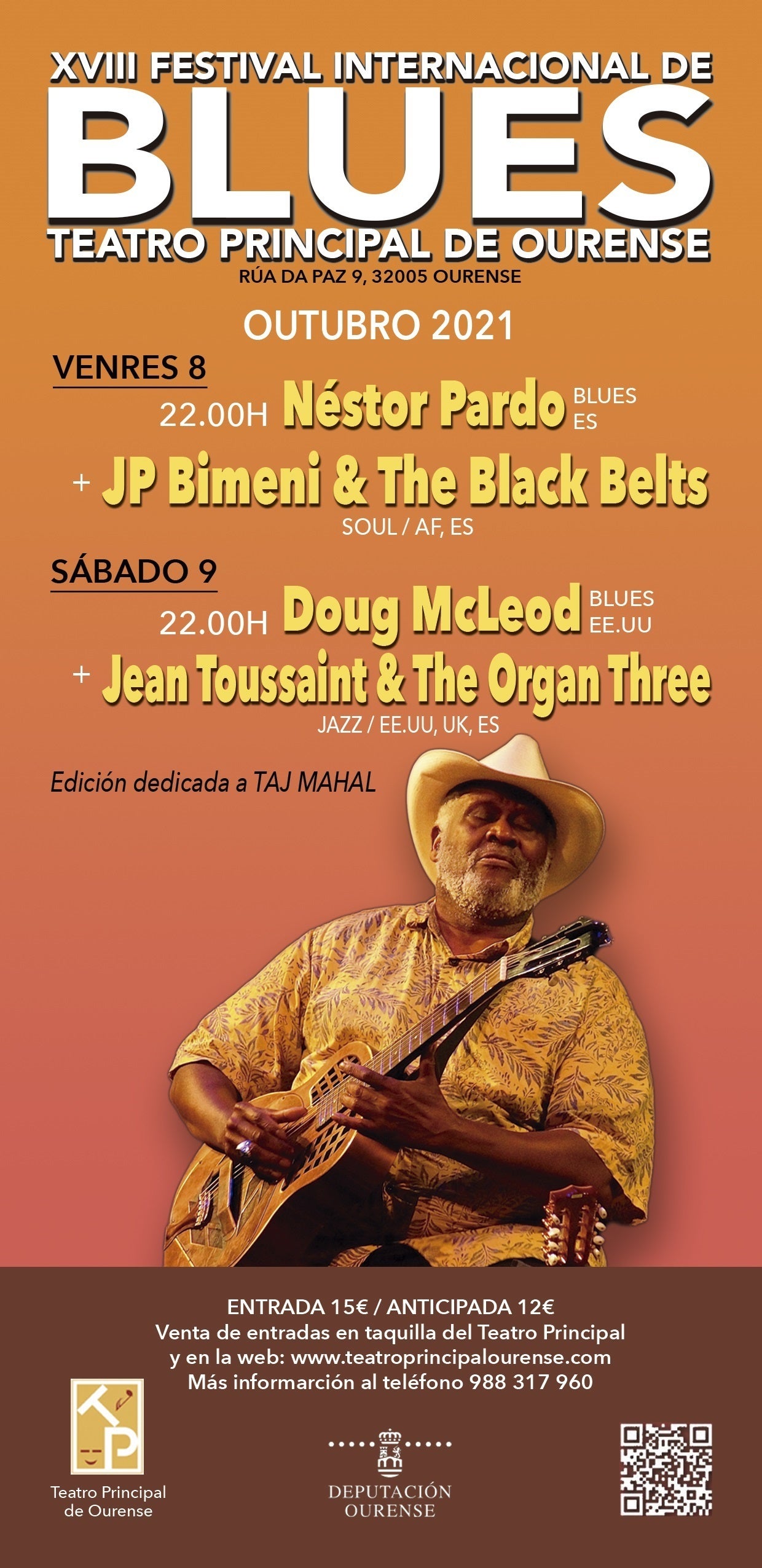 O festival Internacional de Blues de Ourense en Más de Uno Ourense O festival Internacional de Blues de Ourense en Más de Uno Ourense