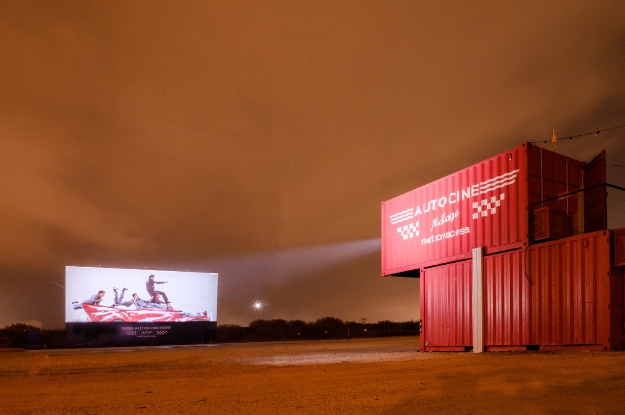 Abre en Málaga el Autocine con la pantalla más grande de Europa Abre en Málaga el Autocine con la pantalla más grande de Europa