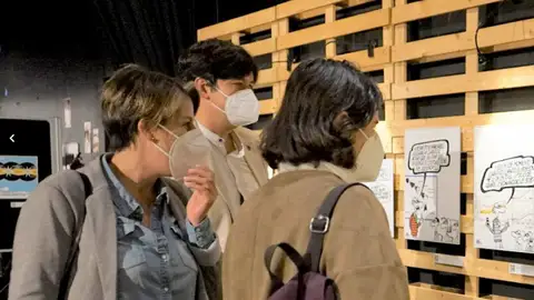 Borja Sánchez en la exposición Borja Sánchez en la exposición