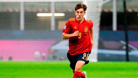 Gavi se ha convertido en el debutante más joven de la historia de la selección española