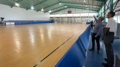 La reforma del pabellón de Carrús es una realidad. CARRÚS