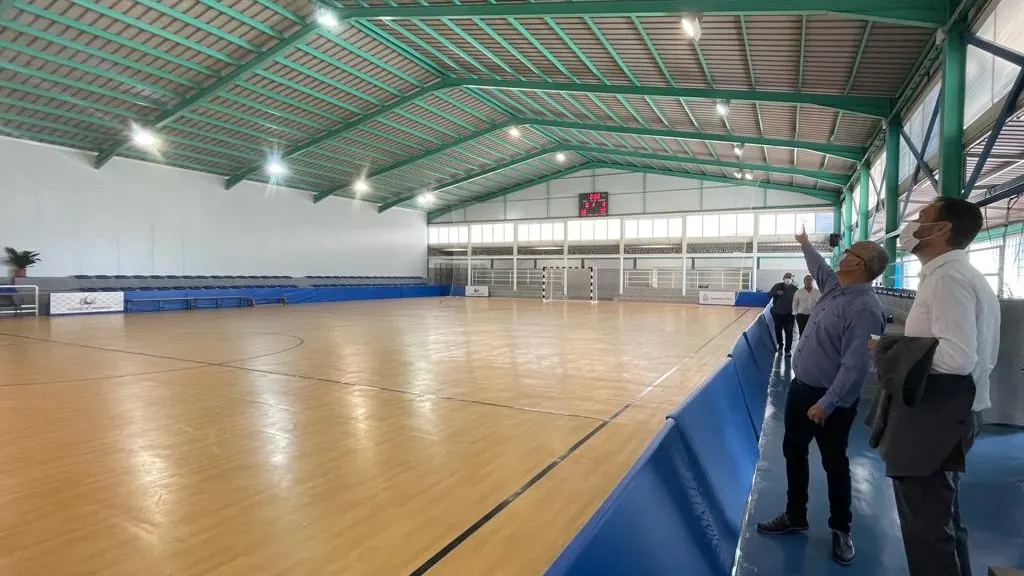 La reforma del pabellón de Carrús es una realidad. CARRÚS