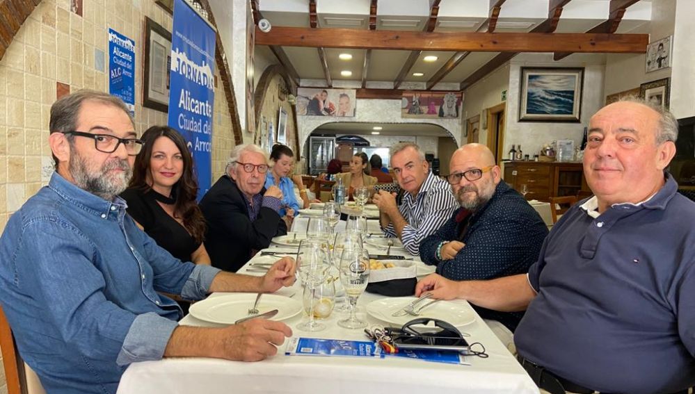 Comida celebrada en Rte El Caldero