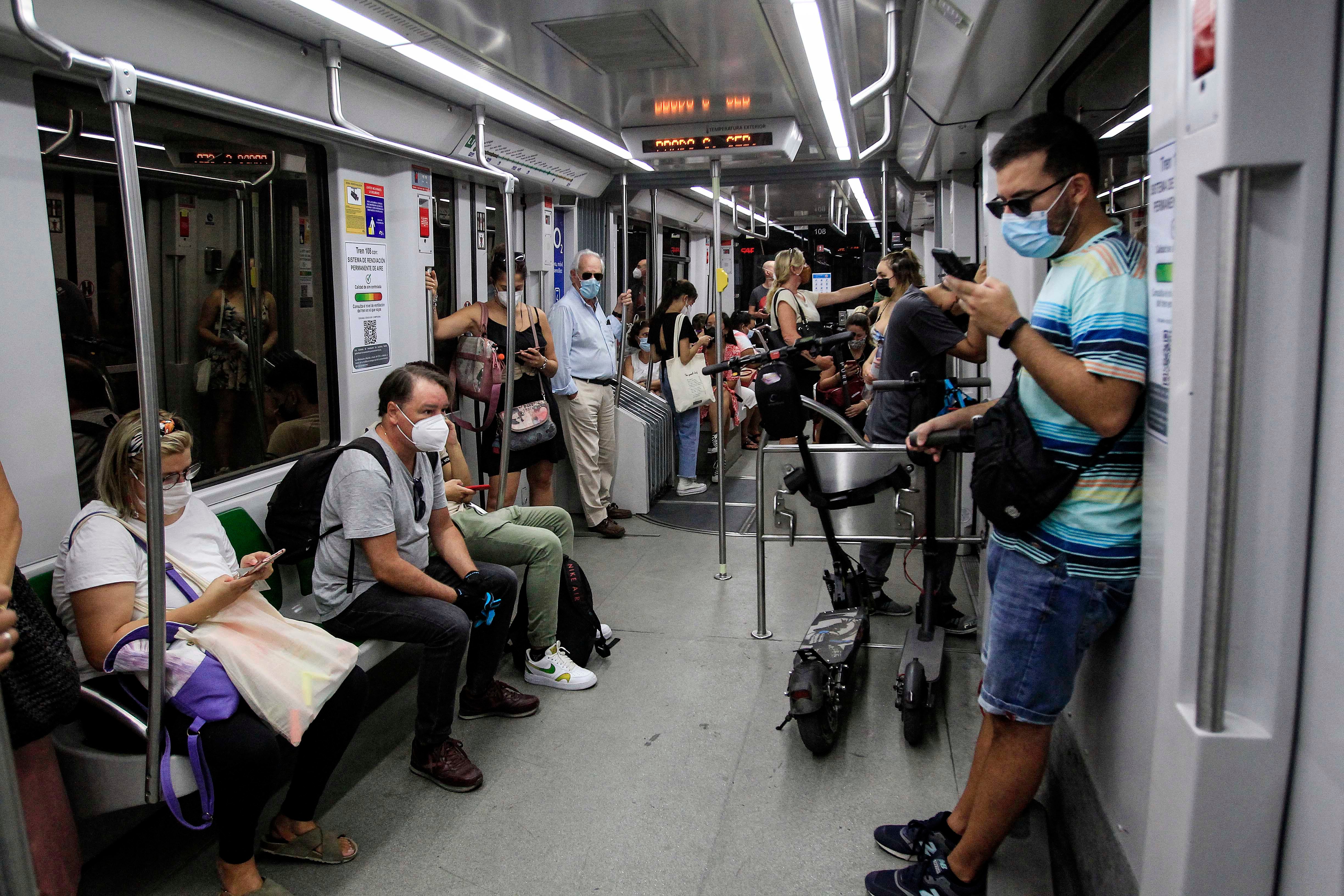 Metro de Sevilla desplaza un millón de usuarios en septiembre, el 80% de la demanda previa al Covid Metro de Sevilla desplaza un millón de usuarios en septiembre, el 80% de la demanda previa al Covid