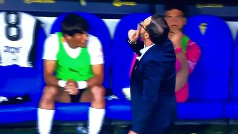 La Liga denuncia los canticos contra José Bordalás La Liga denuncia los canticos contra José Bordalás