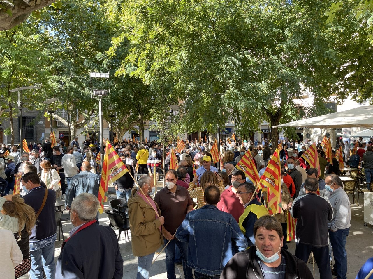 El campo aragonés rechaza la PAC del ministro Planas El campo aragonés rechaza la PAC del ministro Planas