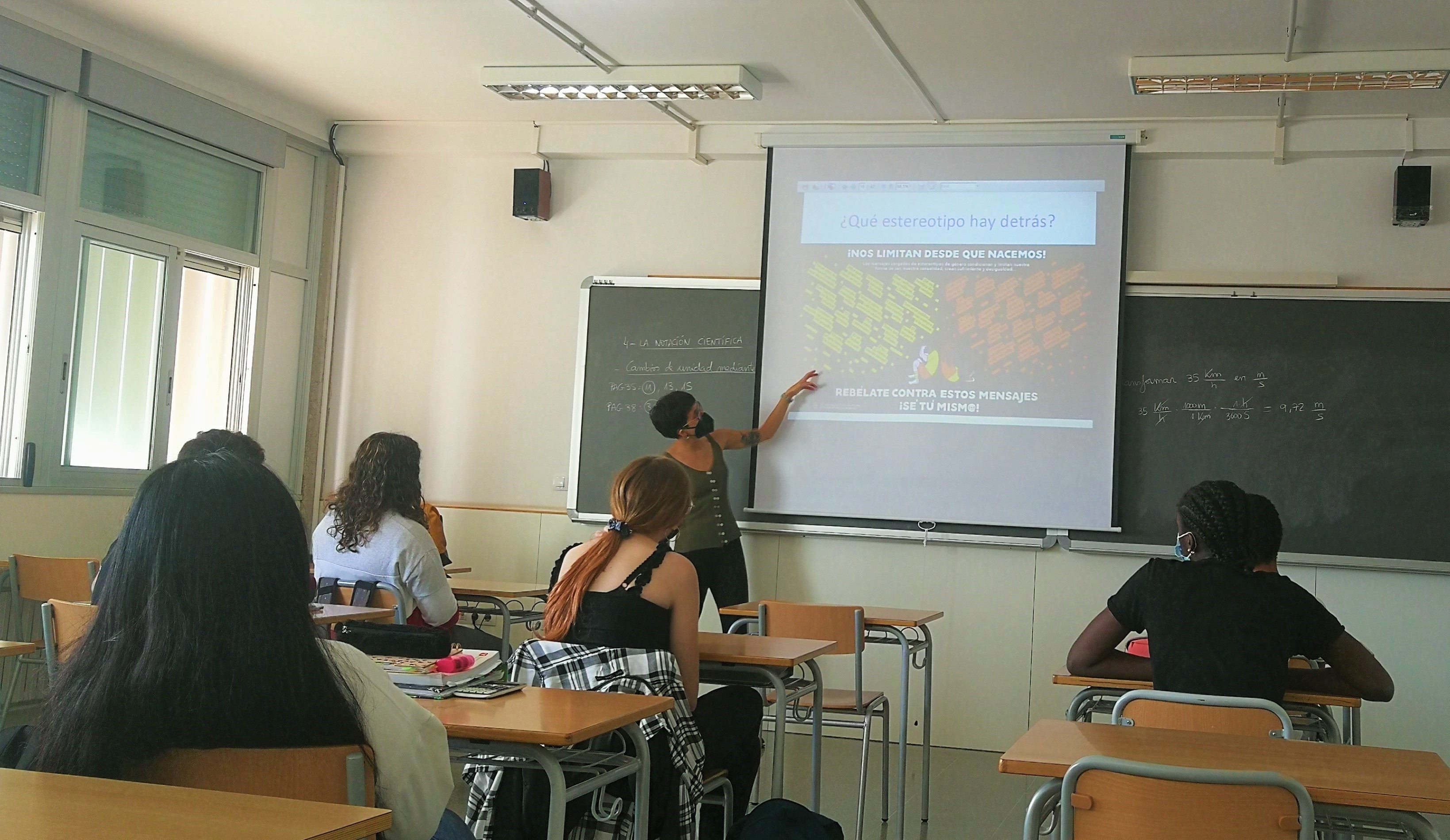 Comienzan los talleres para concienciar contra la violencia de género en los institutos Comienzan los talleres para concienciar contra la violencia de género en los institutos