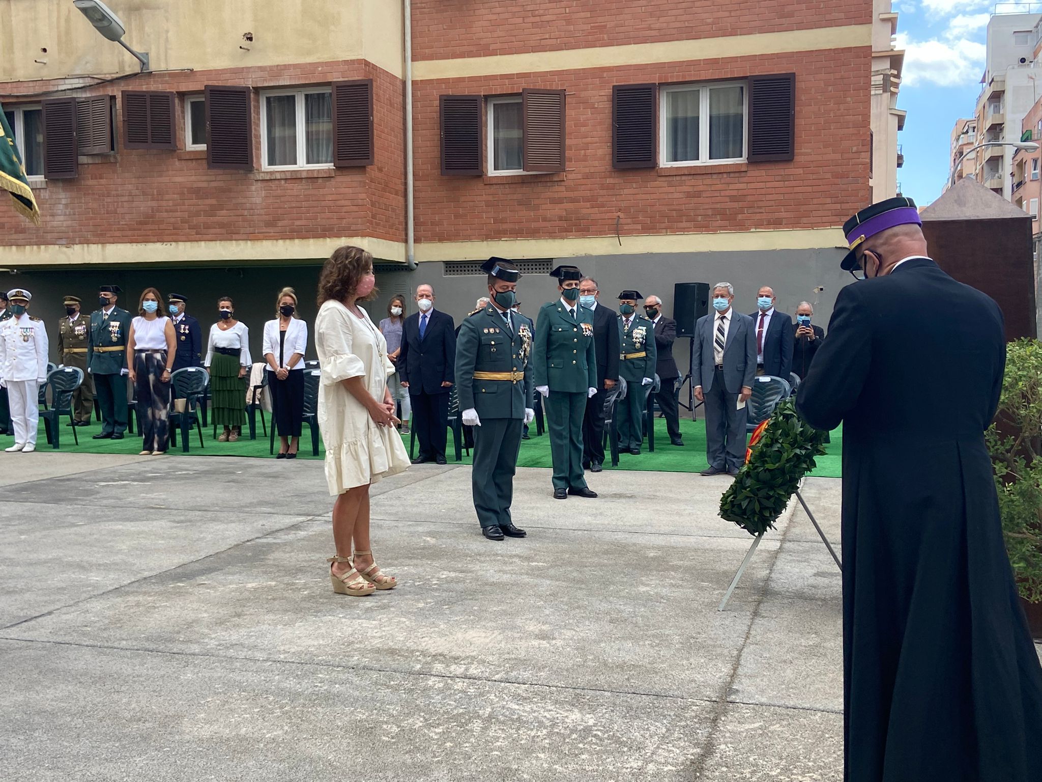 La Guardia Civil celebra en Palma la Virgen del Pilar con un reconocimiento al trabajo "colectivo" en la pandemia La Guardia Civil celebra en Palma la Virgen del Pilar con un reconocimiento al trabajo "colectivo" en la pandemia