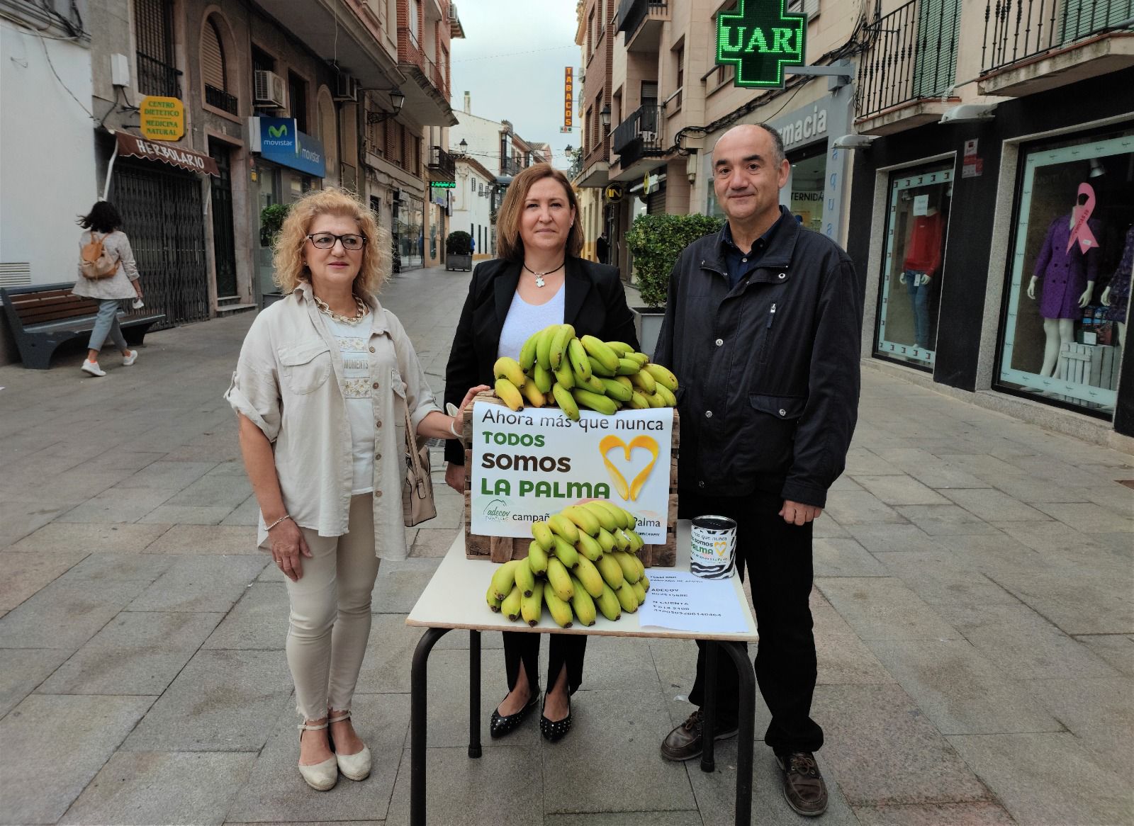 Los comerciantes de Villarrobledo se unen para ayudar a los afectados por el volcán de La Palma Los comerciantes de Villarrobledo se unen para ayudar a los afectados por el volcán de La Palma