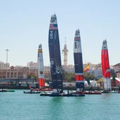 Los catamaranes de la Sail GP en Cádiz Los catamaranes de la Sail GP en Cádiz