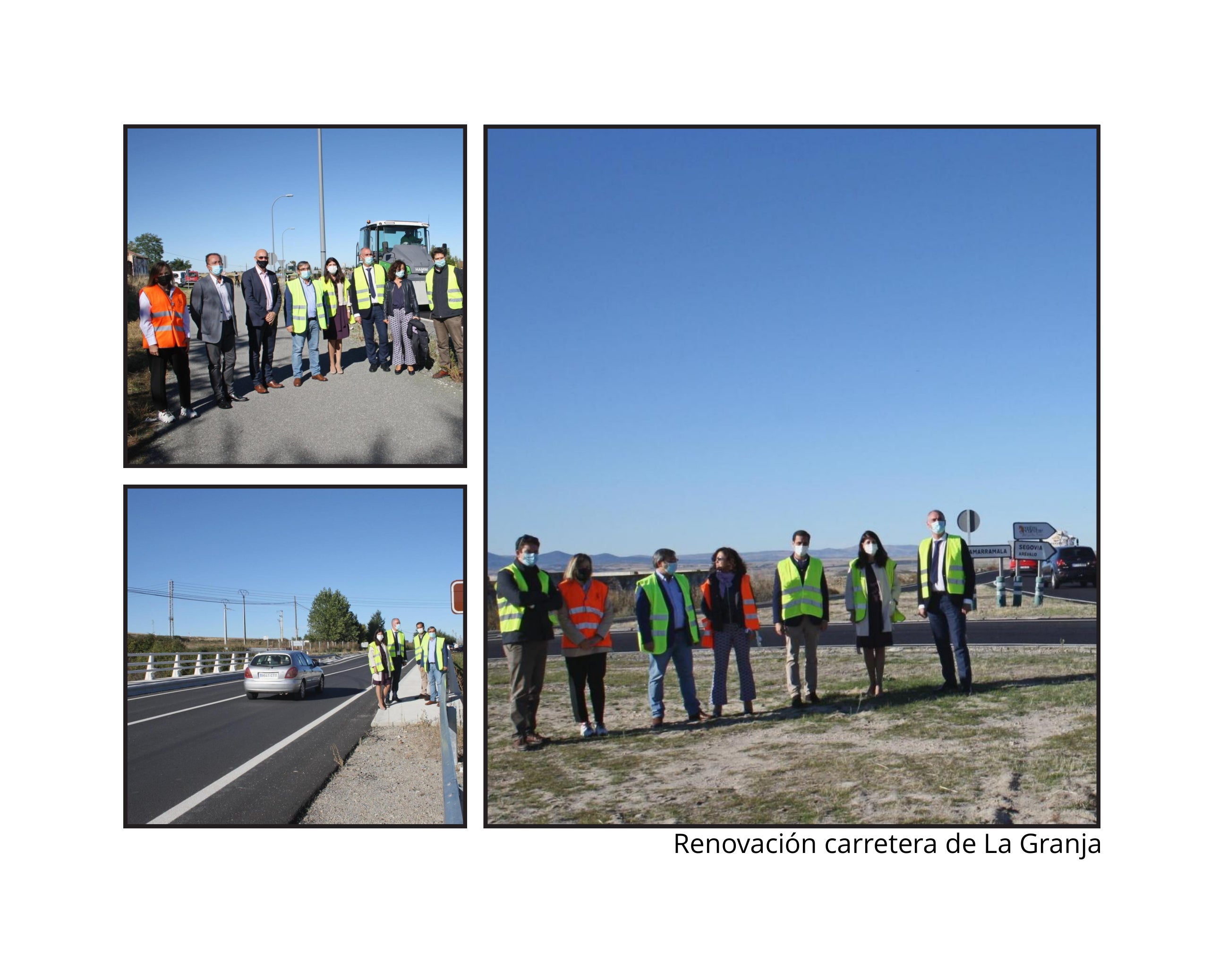 Las obras de la Carretera de La Granja continuarán hasta Navacerrada y eliminarán la rotonda de Peñas del Erizo Las obras de la Carretera de La Granja continuarán hasta Navacerrada y eliminarán la rotonda de Peñas del Erizo
