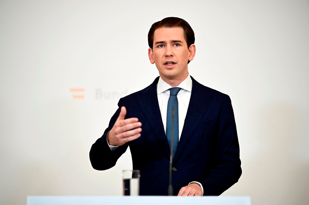 El canciller austríaco, Sebastian Kurz, dimite acusado de corrupción El canciller austríaco, Sebastian Kurz, dimite acusado de corrupción