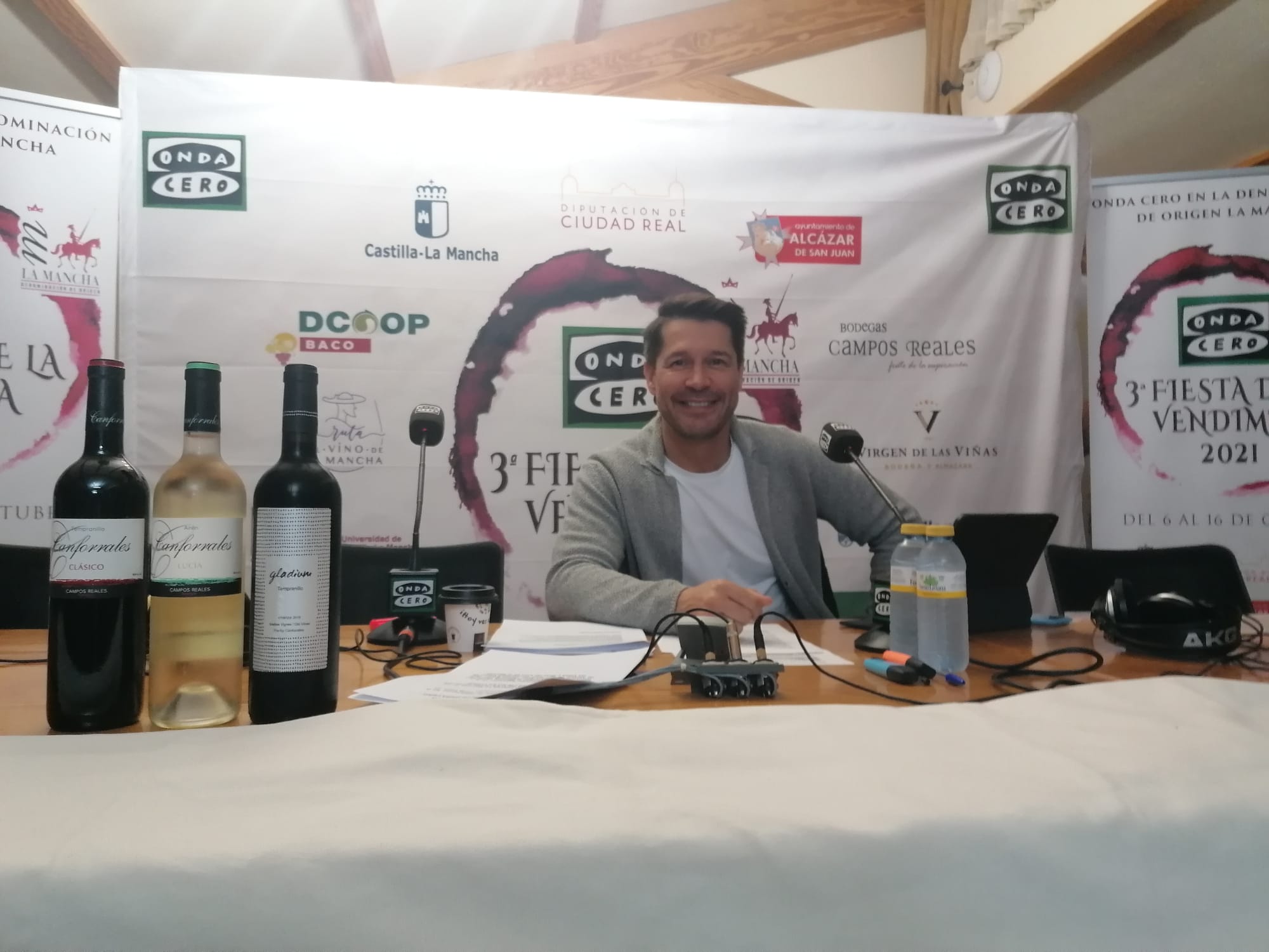 Jaime Cantizano: "Pocas celebraciones tienen un arraigo tan profundo como la Vendimia" Jaime Cantizano: "Pocas celebraciones tienen un arraigo tan profundo como la Vendimia"