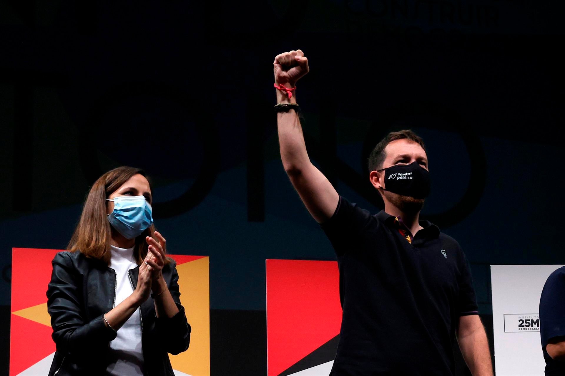 Pablo Iglesias reaparece en un acto de Podemos y sitúa a la República como "identidad política" del cambio Pablo Iglesias reaparece en un acto de Podemos y sitúa a la República como "identidad política" del cambio