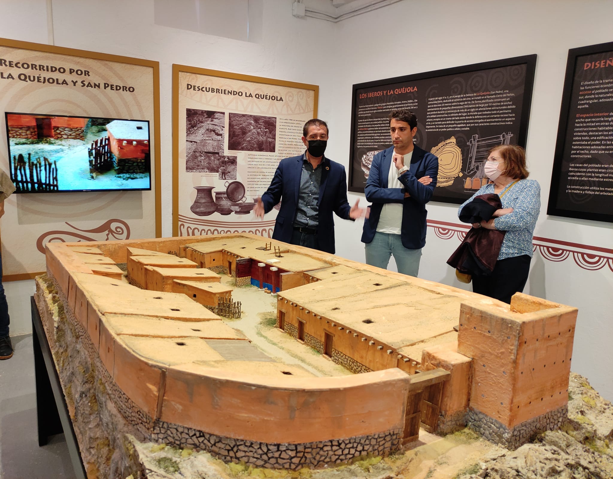 San Pedro ya cuenta con su Centro de Interpretación del Yacimiento de La Quéjola San Pedro ya cuenta con su Centro de Interpretación del Yacimiento de La Quéjola