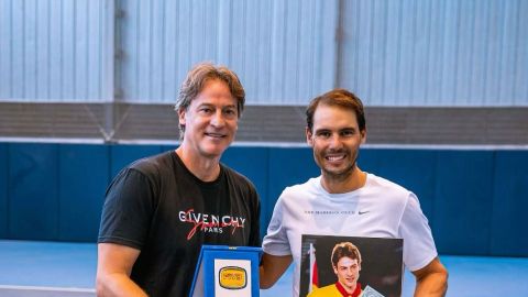 Rafa Pascual y Rafa Nadal