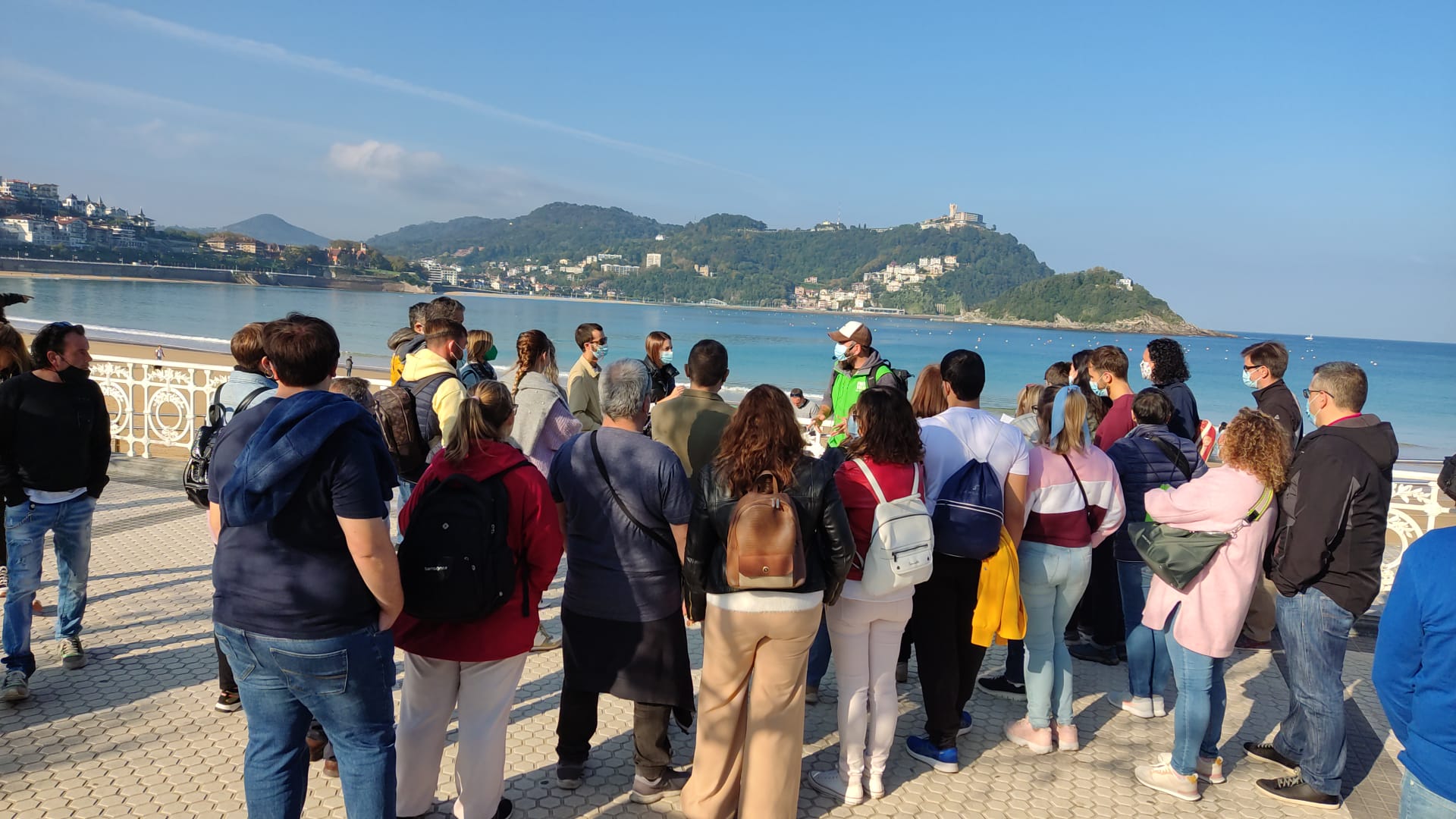 Euskadi logra atraer el mismo numero de turistas que en 2019 Euskadi logra atraer el mismo numero de turistas que en 2019