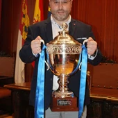 Manuel del Salto, presidente del Fútbol Sala Manzanares Quesos El Hidalgo Manuel del Salto, presidente del Fútbol Sala Manzanares Quesos El Hidalgo