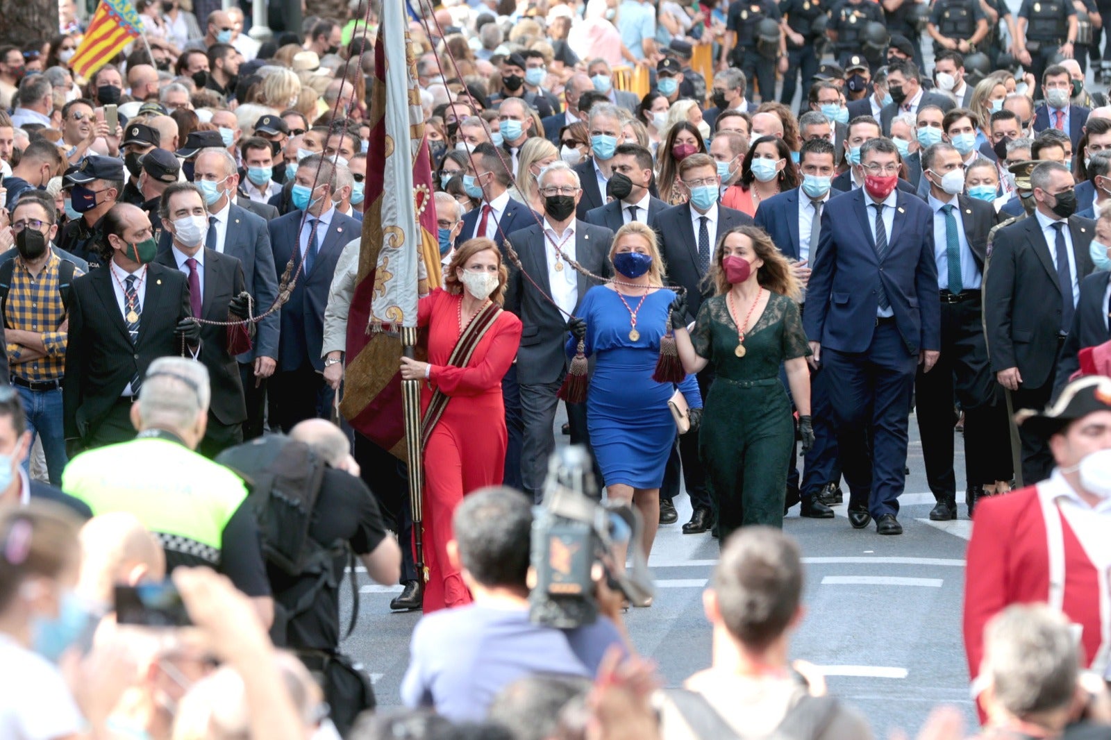 Calero reitera que el acceso a la procesión cívica de València no dependía de ella Calero reitera que el acceso a la procesión cívica de València no dependía de ella