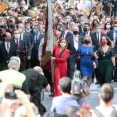 La procesión cívica de València transcurrió con normalidad