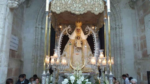 Una procesión de la Virgen del Prado en Ciudad Real